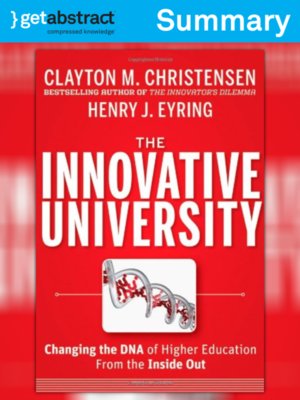 cover image of The Innovative University (Summary)